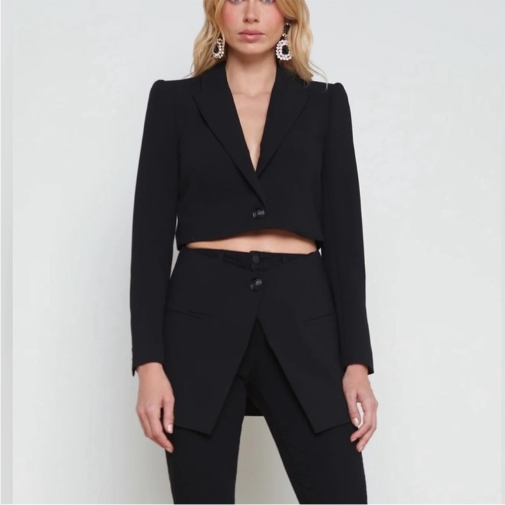 NWT L'AGENCE Elegant Black Blazer - Picture 8 of 9